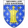 Neuwiller-lès-Saverne Sticker wappen, gelsenkirchen, augsburg, klebender aufkleber