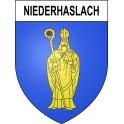 Stickers coat of arms Niederhaslach adhesive sticker