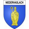 Stickers coat of arms Niederhaslach adhesive sticker
