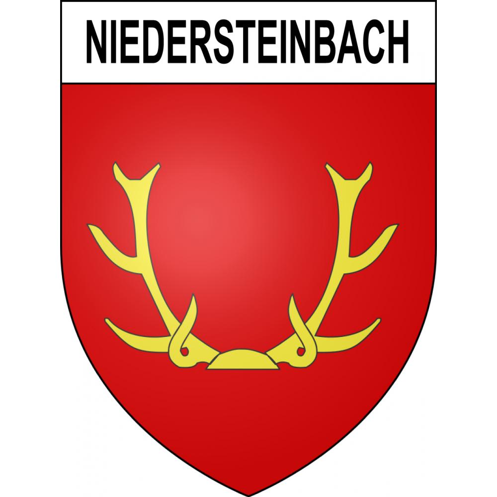 Stickers coat of arms Niedersteinbach adhesive sticker