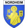 Nordheim 67 ville sticker blason écusson autocollant adhésif