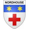 Nordhouse Sticker wappen, gelsenkirchen, augsburg, klebender aufkleber