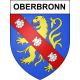 Oberbronn 67 ville sticker blason écusson autocollant adhésif