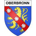 Stickers coat of arms Oberbronn adhesive sticker
