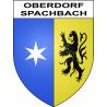 Oberdorf-Spachbach 67 ville sticker blason écusson autocollant adhésif