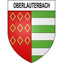 Stickers coat of arms Oberlauterbach adhesive sticker