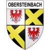 Obersteinbach Sticker wappen, gelsenkirchen, augsburg, klebender aufkleber