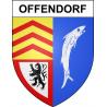 Adesivi stemma Offendorf adesivo