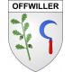 Stickers coat of arms Offwiller adhesive sticker