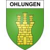 Ohlungen 67 ville sticker blason écusson autocollant adhésif