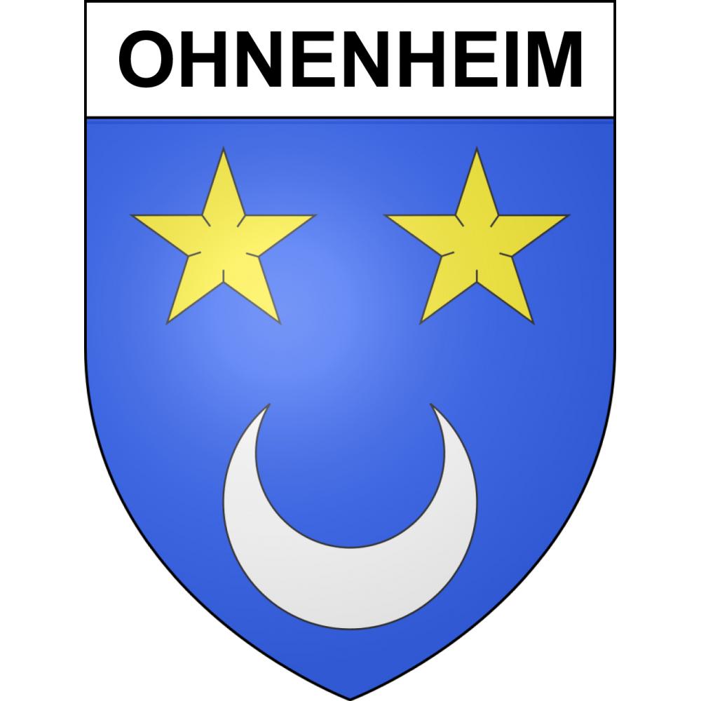 Adesivi stemma Ohnenheim adesivo