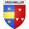 Stickers coat of arms Orschwiller adhesive sticker