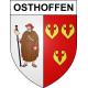 Stickers coat of arms Osthoffen adhesive sticker