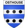 Osthouse 67 ville sticker blason écusson autocollant adhésif