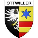 Stickers coat of arms Ottwiller adhesive sticker