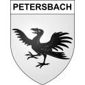 Stickers coat of arms Petersbach adhesive sticker