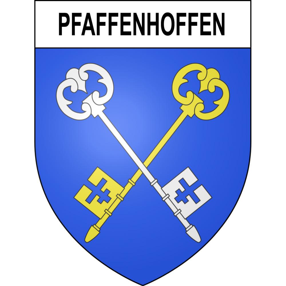 Stickers coat of arms Pfaffenhoffen adhesive sticker
