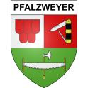 Stickers coat of arms Pfalzweyer adhesive sticker