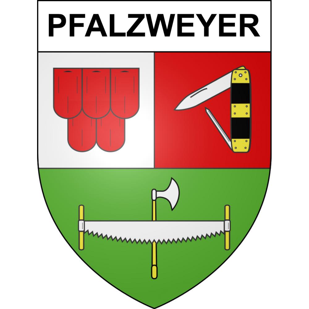 Stickers coat of arms Pfalzweyer adhesive sticker