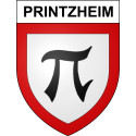 Stickers coat of arms Printzheim adhesive sticker