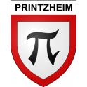 Pegatinas escudo de armas de Printzheim adhesivo de la etiqueta engomada