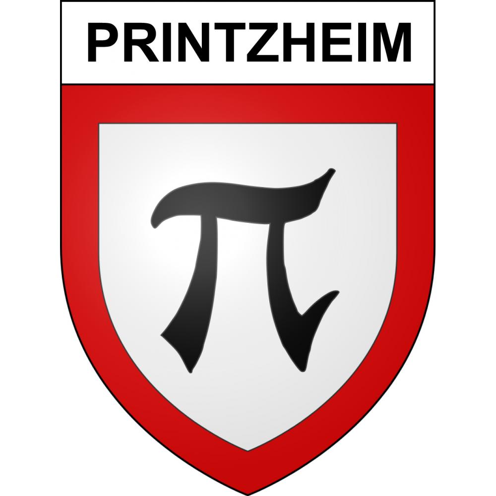 Printzheim Sticker wappen, gelsenkirchen, augsburg, klebender aufkleber