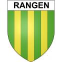 Stickers coat of arms Rangen adhesive sticker