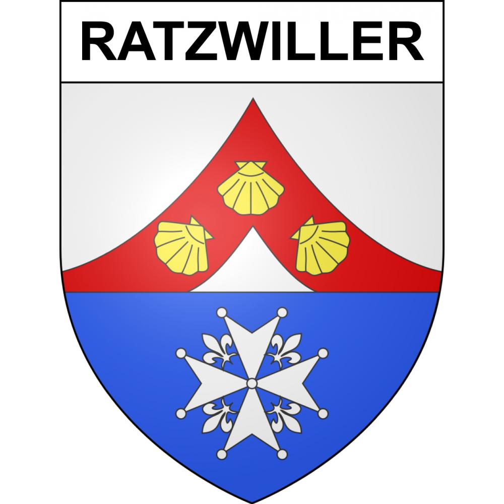 Adesivi stemma Ratzwiller adesivo
