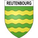 Stickers coat of arms Reutenbourg adhesive sticker