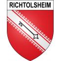 Stickers coat of arms Richtolsheim adhesive sticker
