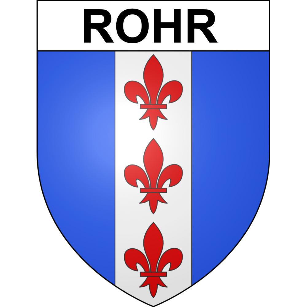 Adesivi stemma Rohr adesivo