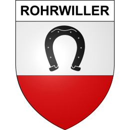 Stickers coat of arms Rohrwiller adhesive sticker