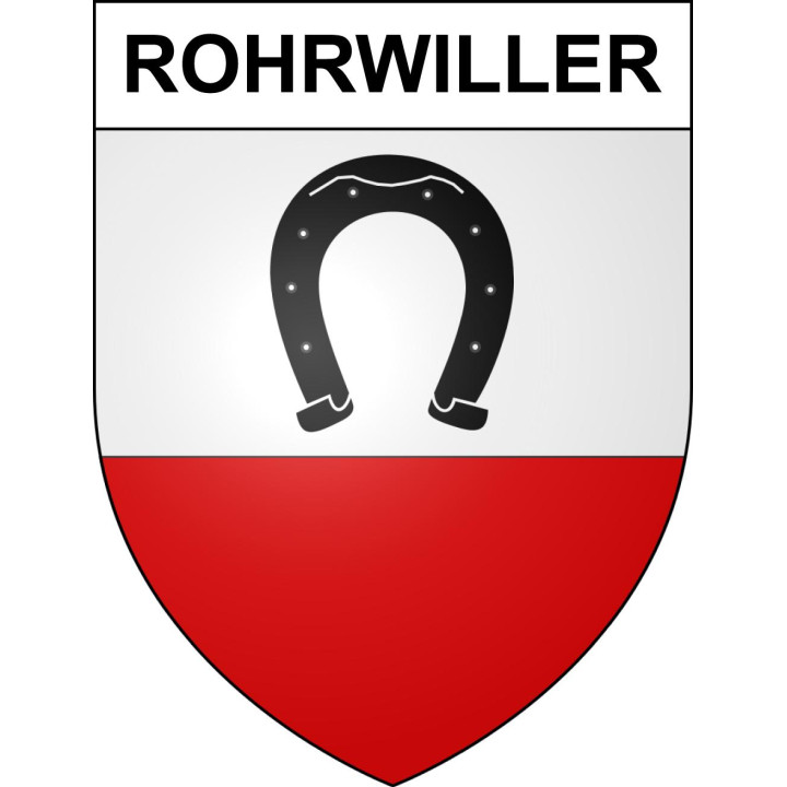 Rohrwiller Sticker wappen, gelsenkirchen, augsburg, klebender aufkleber