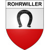 Stickers coat of arms Rohrwiller adhesive sticker