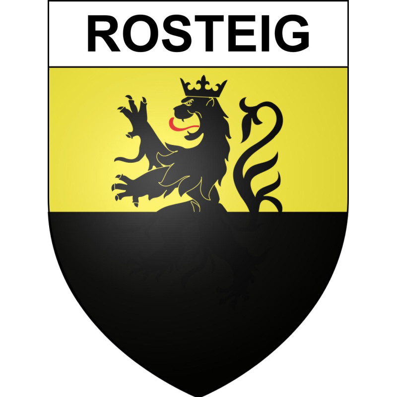 Rosteig Sticker wappen, gelsenkirchen, augsburg, klebender aufkleber