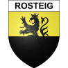 Rosteig 67 ville sticker blason écusson autocollant adhésif
