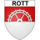 Rott 67 ville sticker blason écusson autocollant adhésif