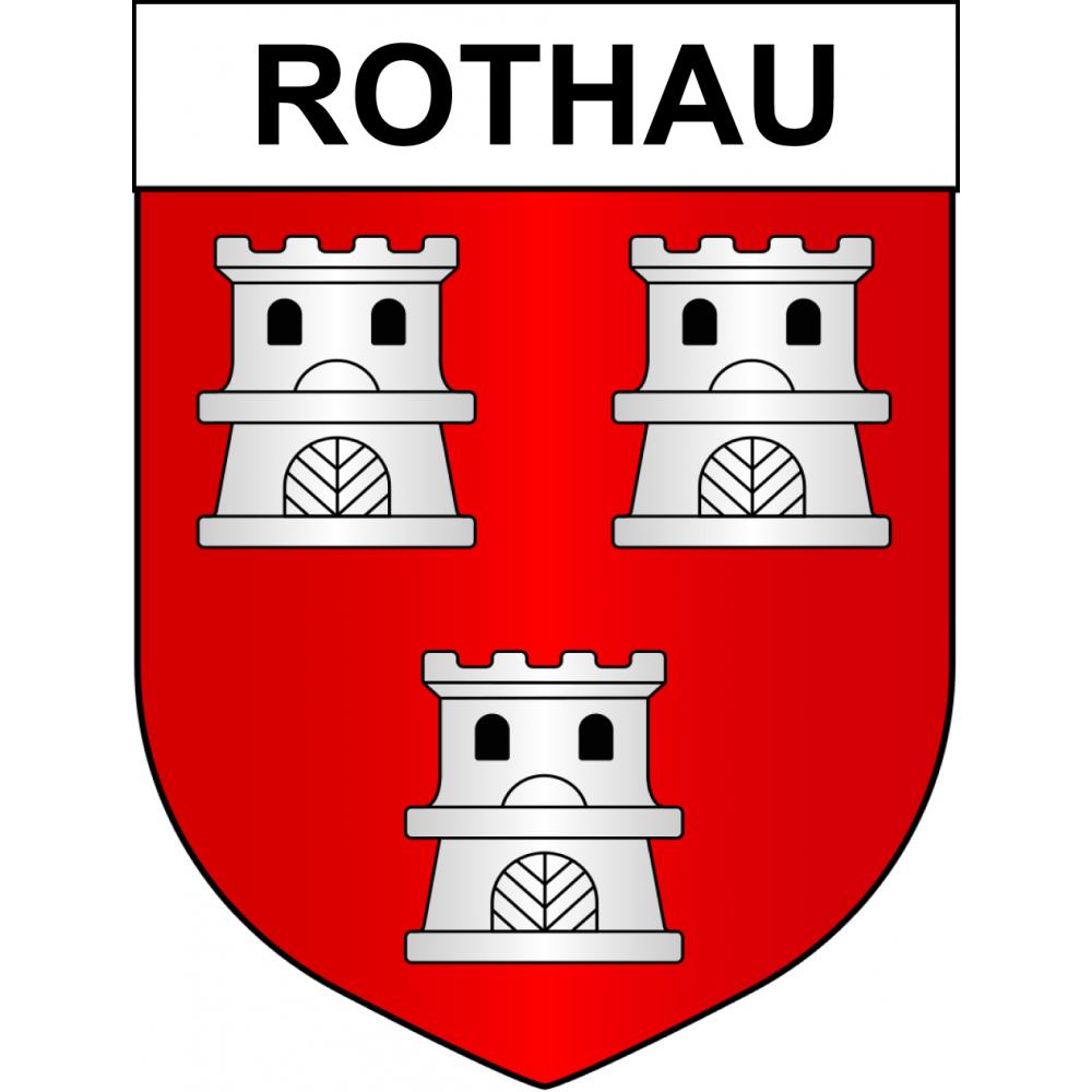 Stickers coat of arms Rothau adhesive sticker