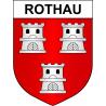 Stickers coat of arms Rothau adhesive sticker