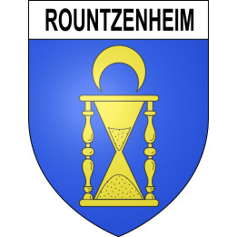Stickers coat of arms Rountzenheim adhesive sticker