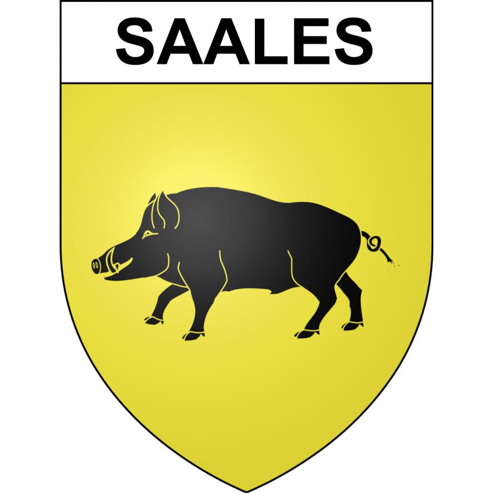 Stickers coat of arms Saales adhesive sticker