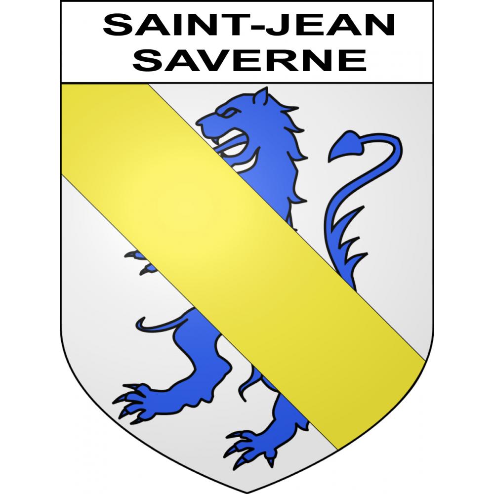 Stickers coat of arms Saint-Jean-Saverne adhesive sticker