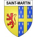Stickers coat of arms Saint-Martin adhesive sticker