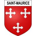 Stickers coat of arms Saint-Maurice adhesive sticker