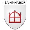 Stickers coat of arms Saint-Nabor adhesive sticker