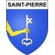 Stickers coat of arms Saint-Pierre adhesive sticker