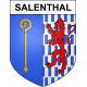 Salenthal Sticker wappen, gelsenkirchen, augsburg, klebender aufkleber