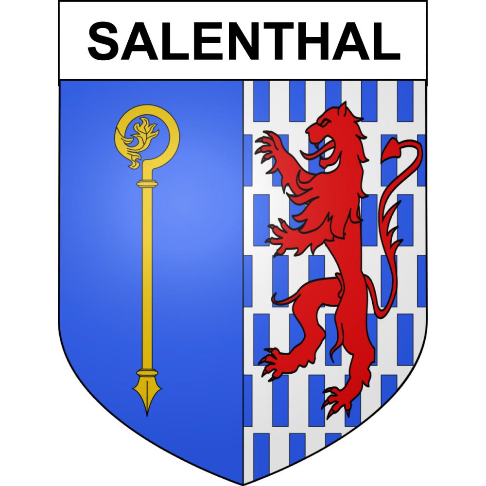 Salenthal Sticker wappen, gelsenkirchen, augsburg, klebender aufkleber