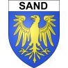 Adesivi stemma Sand adesivo