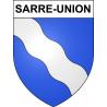 Sarre-Union Sticker wappen, gelsenkirchen, augsburg, klebender aufkleber